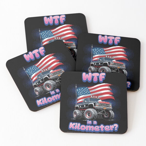 Item preview, Wtf Is Kilometers Funny Metric Joke designed and sold by LuminOrb.