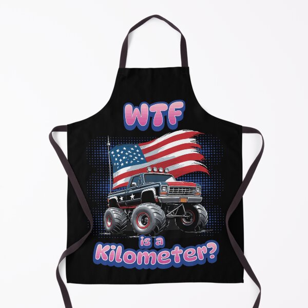 Item preview, Wtf Is Kilometers Funny Metric Joke designed and sold by LuminOrb.