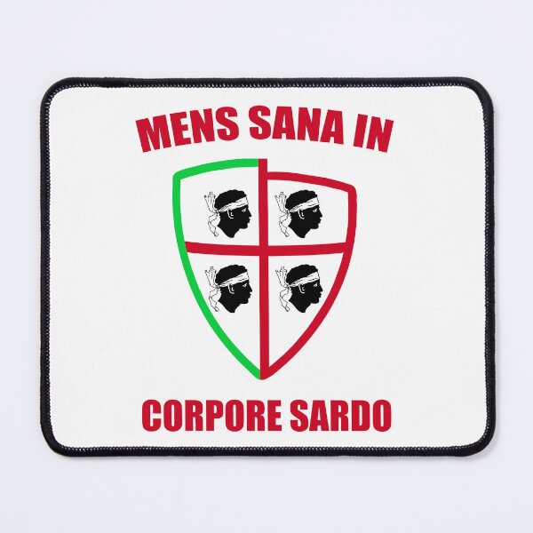 Item preview, Sardegna - Sardinia flag - 4 mori - Mens sana in corpore Sardo designed and sold by miskaralise.