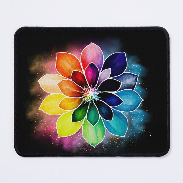 Item preview, Rainbow Succulent – Colorful Nature Art designed and sold by GusiaTreasures.