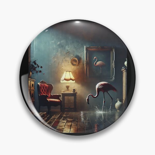 Item preview, An unexpected visitor... 001... Flamingo... designed and sold by AtelierFafard.