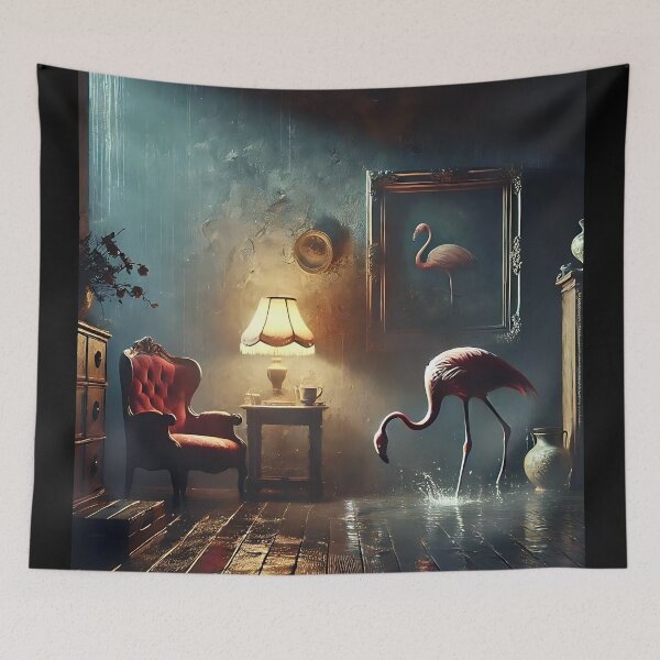 Item preview, An unexpected visitor... 001... Flamingo... designed and sold by AtelierFafard.