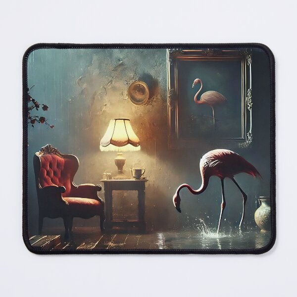 Item preview, An unexpected visitor... 001... Flamingo... designed and sold by AtelierFafard.