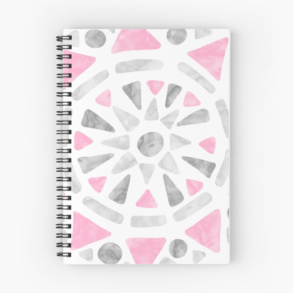 Item preview, Mandala Pink Gray White Demigirl Pride Flag designed and sold by JoyfulJen.