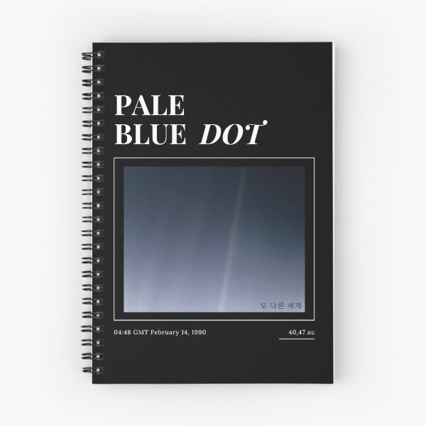 Item preview, Pale Blue Dot on Black designed and sold by moonlings.
