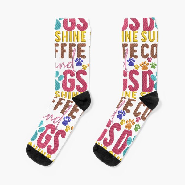 Item preview, Sunshine, Coffee and Dogs  designed and sold by Deniece Platt.