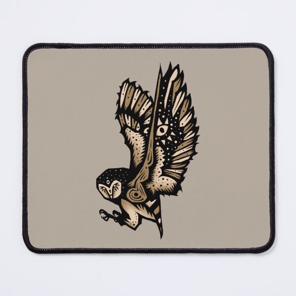 Item preview, Barn owl designed and sold by mother.mother.ink.