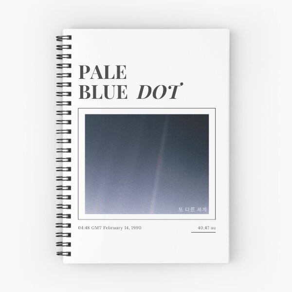 Item preview, Pale Blue Dot on White designed and sold by moonlings.
