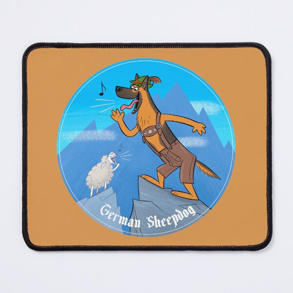 Item preview, German shepherd in Bavarian costume  designed and sold by Janusz Tycner.