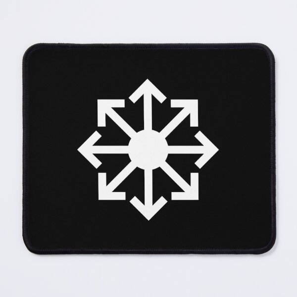 Item preview, Chaos Star, Chaos Magick Symbol, Chaos Sphere, White designed and sold by Ataraxia Apparel.