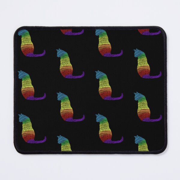 Item preview, Cat Rainbow gifts for cat lovers and lgbt advocates designed and sold by alczar.