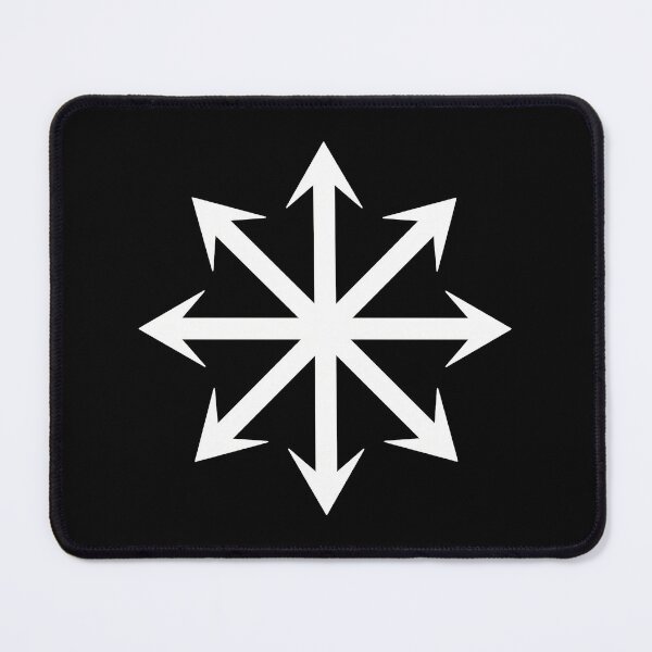 Item preview, Chaos Star, Chaos Magick Symbol, Chaos Sphere, White designed and sold by Ataraxia Apparel.