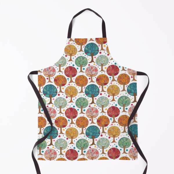 Item preview, Mosaic of colorful trees designed and sold by Tecno-Art-Land.