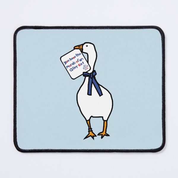 Item preview, Goose with You Have The Morals of an Alley Cat Joe Biden 2024 Sign designed and sold by ellenhenry.