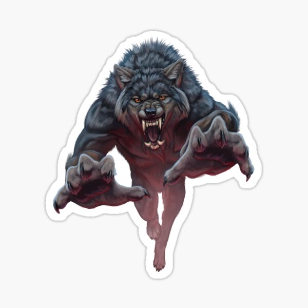 Werewolf Sticker