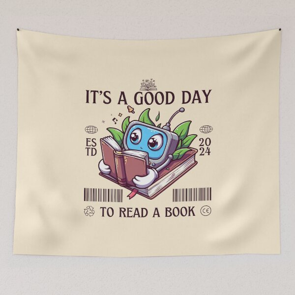 Item preview, It's a good day to read a book designed and sold by Peerless-Prime.