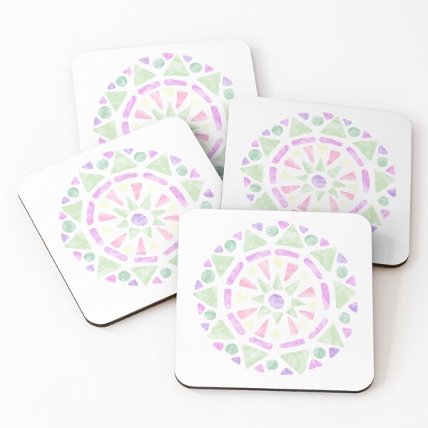 Item preview, Mandala Genderfae Pride Flag Pastel Pink designed and sold by JoyfulJen.