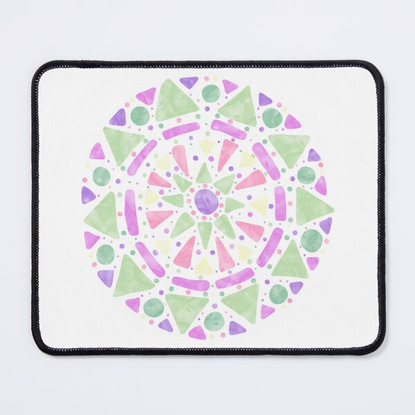 Item preview, Mandala Genderfae Pride Flag Pastel Pink designed and sold by JoyfulJen.