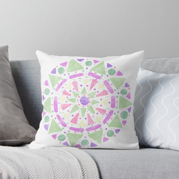 Item preview, Mandala Genderfae Pride Flag Pastel Pink designed and sold by JoyfulJen.