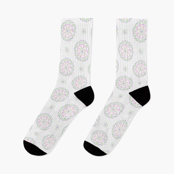 Item preview, Mandala Genderfae Pride Flag Pastel Pink designed and sold by JoyfulJen.