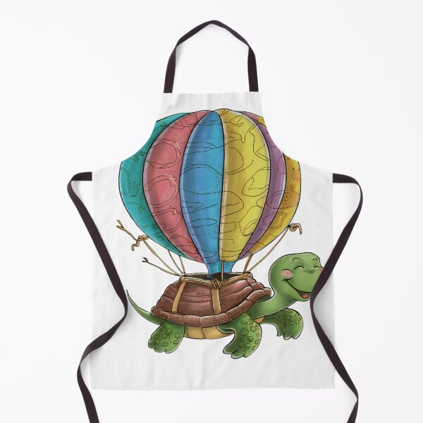 Item preview, Turtle with balloon designed and sold by DotPointLine.