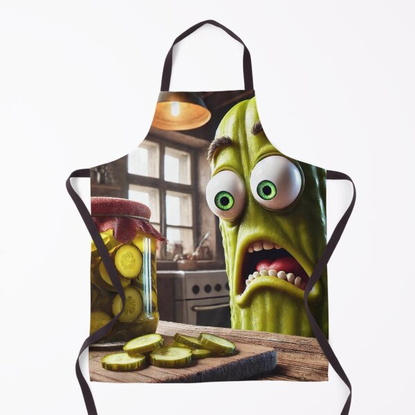 Item preview, Horrified pickle designed and sold by FusiTink.