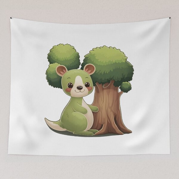 Item preview, Tree Kangaroo designed and sold by DotPointLine.
