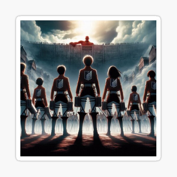Item preview, The arrival of the titan designed and sold by Whuritt.