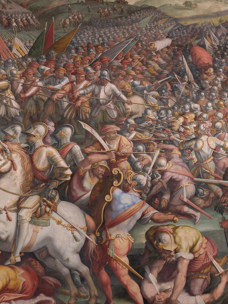 "Classic Art The battle of Marciano in Val di Chiana By