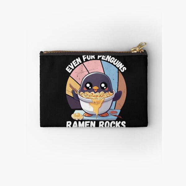 Item preview, Cute Penguin - Even for penguins, ramen rocks! designed and sold by penguinarchives.