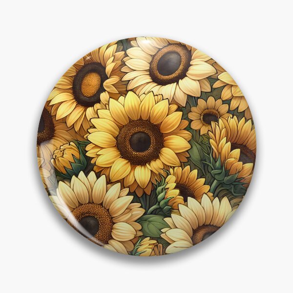 Artikelvorschau, Sonnenblumen-Bliss-Muster entworfen und verkauft von StickaTime.