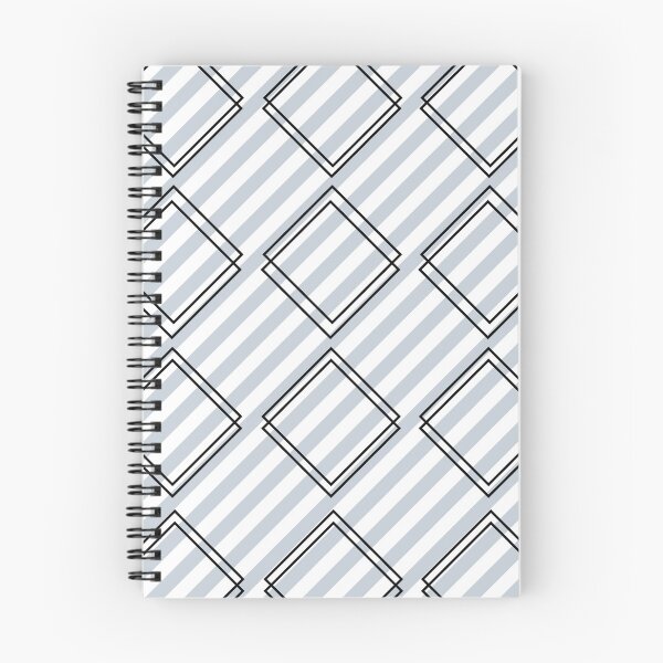 Item preview, Black Squares on Squares With Gray Lines Pattern Design designed and sold by signshirtz.