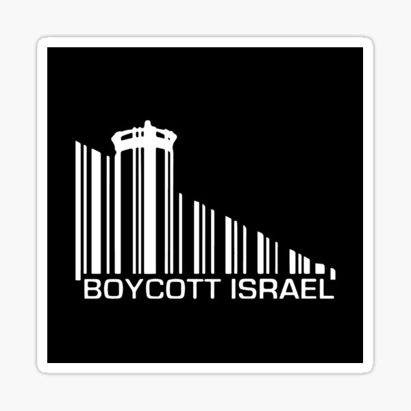 Item preview, Boycott Israel - Free Palestine designed and sold by ResistNormality.