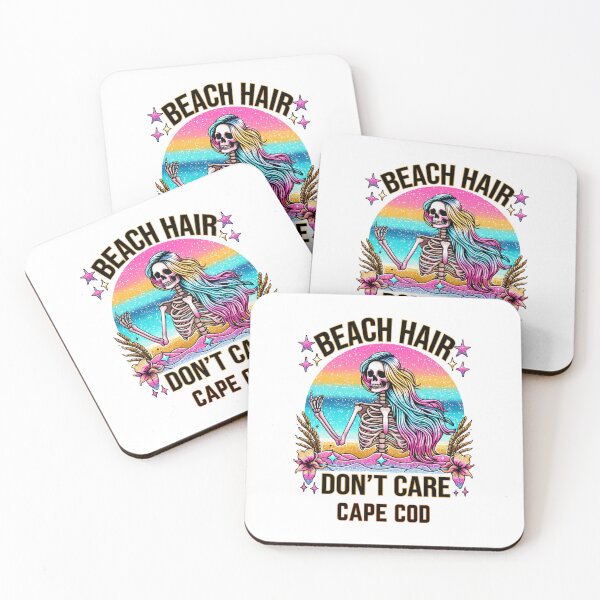 Item preview, Beach Hair Don't Care Skeleton From Cape Cod Massachusetts designed and sold by WigOutlet.