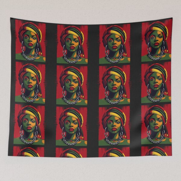 Item preview, African Woman, African Black Woman designed and sold by Chakazuluu.
