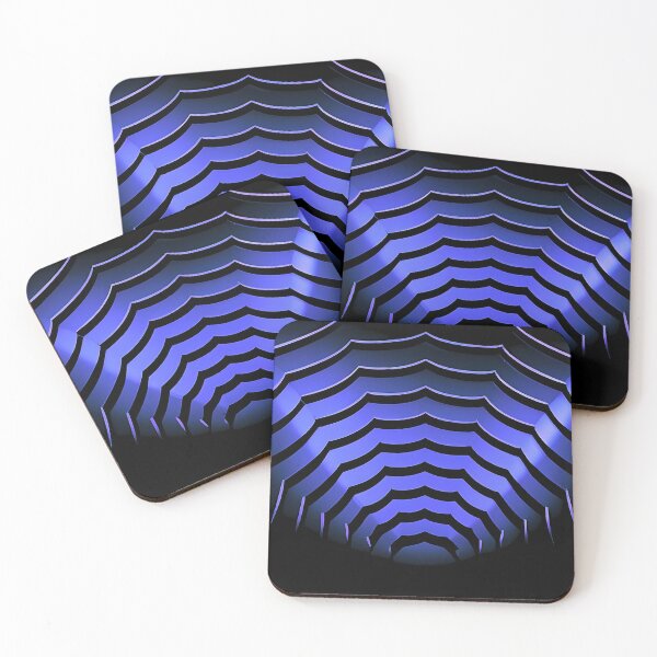Item preview, IMREWHA - a design consisting of Metallic blue blades arranged in a hand fan-like structure designed and sold by Atmosferica.