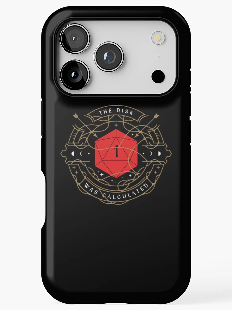 Thumbnail 1 of 4, iPhone Case, Calculated Risk designed and sold by Strompti Dompti.