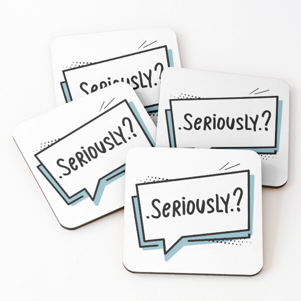 Item preview, Seriously? designed and sold by RedCircleArt.
