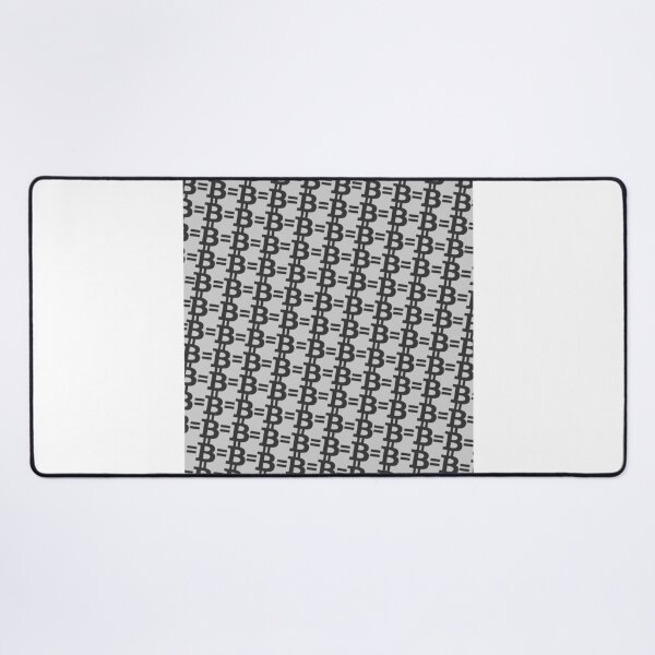 Item preview, Bitcoin Monogram Pattern logos designed and sold by NoCompetition.