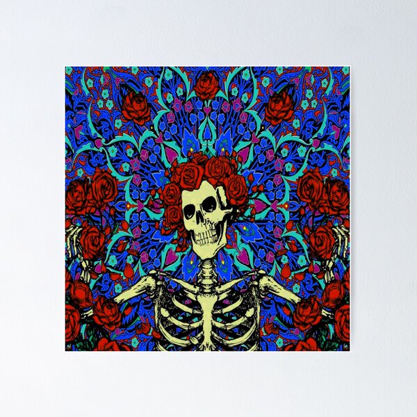 GRATEFUL DEAD Screen Print 2024 Poster #38/250 by Murugiah BNG