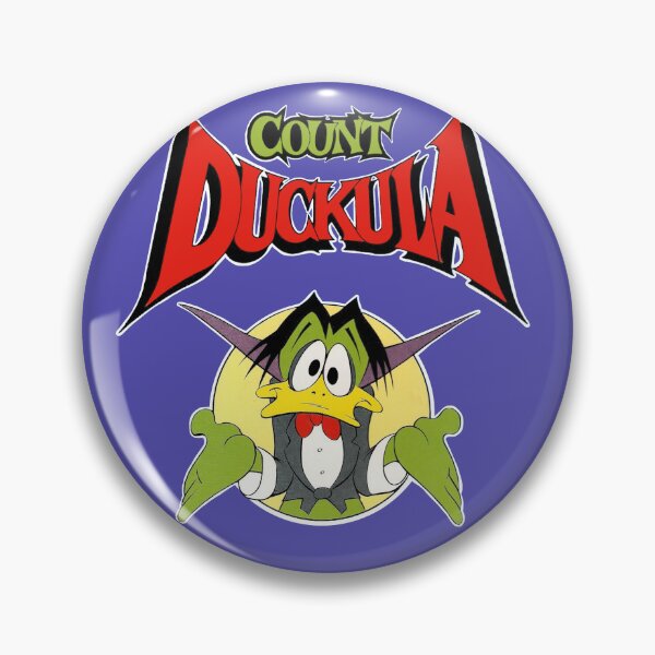 Item preview, COUNT DUCKULA - UK TV 80s Cartoon Character Vintage style Logo Art designed and sold by Michaelofthe80s.