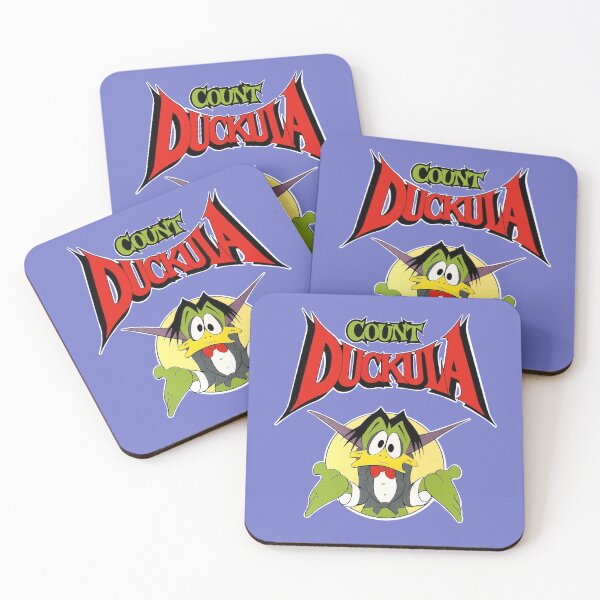 Item preview, COUNT DUCKULA - UK TV 80s Cartoon Character Vintage style Logo Art designed and sold by Michaelofthe80s.