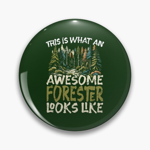 Item preview, Forester Forestry Forest Manager Funny Awesome Trees designed and sold by Maljonic.