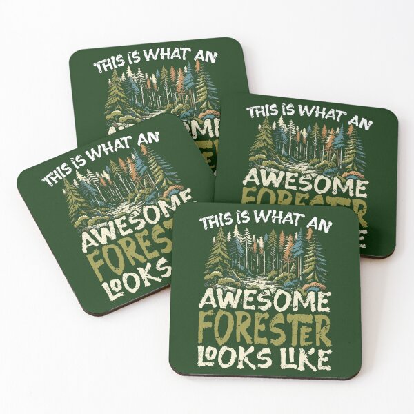 Item preview, Forester Forestry Forest Manager Funny Awesome Trees designed and sold by Maljonic.