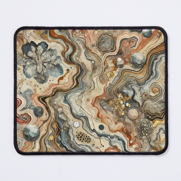 Item preview, Abstract Organic Pattern Inspired by Mineral Textures and Natural Rocks designed and sold by Marinaso.