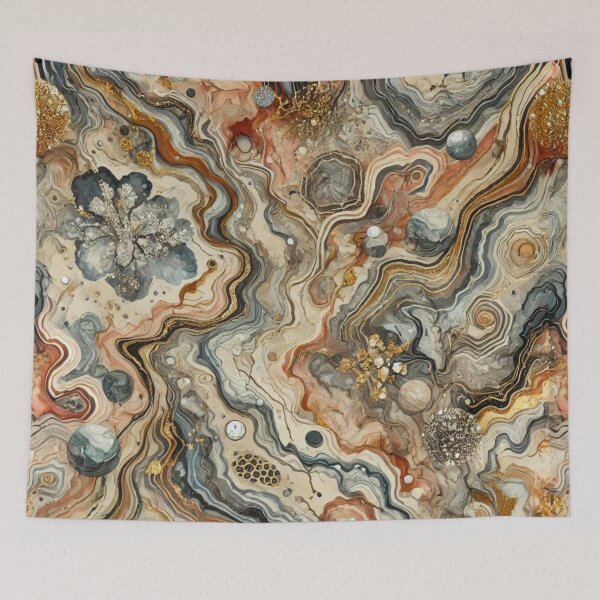 Item preview, Abstract Organic Pattern Inspired by Mineral Textures and Natural Rocks designed and sold by Marinaso.