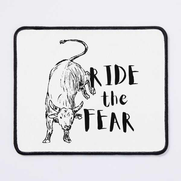 Item preview, Ride the Fear - Western - Rodeo - Bucking - Bull - Ranch - Farm designed and sold by mwinter2205.