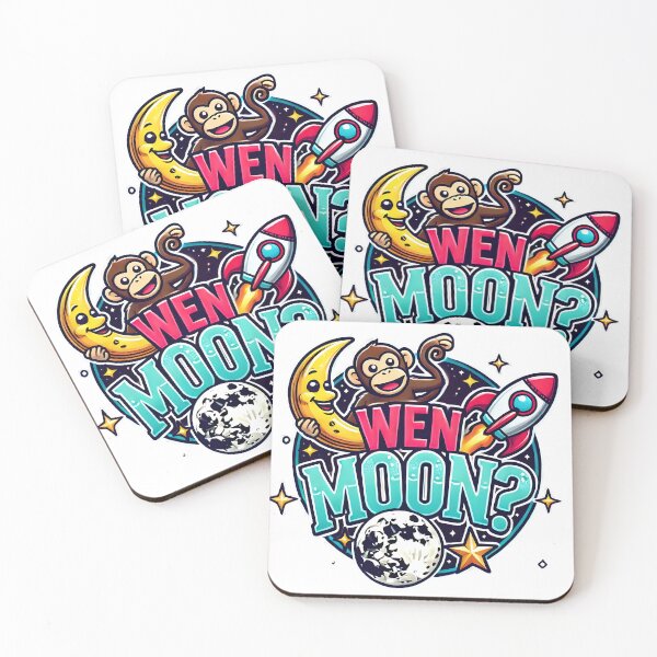 Item preview, Wen Moon Crypto Meme designed and sold by NoCompetition.