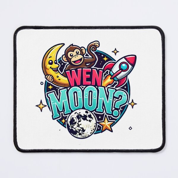 Item preview, Wen Moon Crypto Meme designed and sold by NoCompetition.