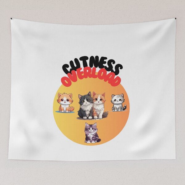 Item preview, cuteness overload designed and sold by paintingshouse0.